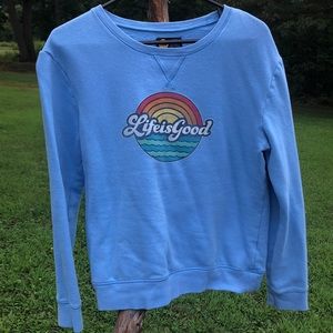 Life Is Good sweater!